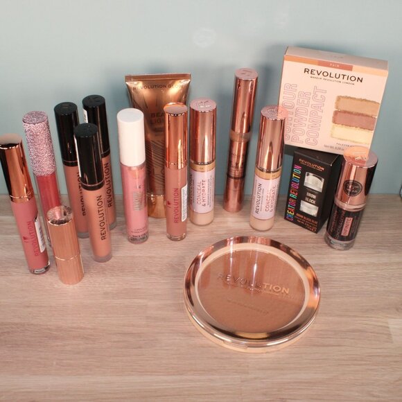 Makeup Revolution Assorted Makeup Bundle Lot of 16+ pieces BRAND NEW - Picture 2 of 16
